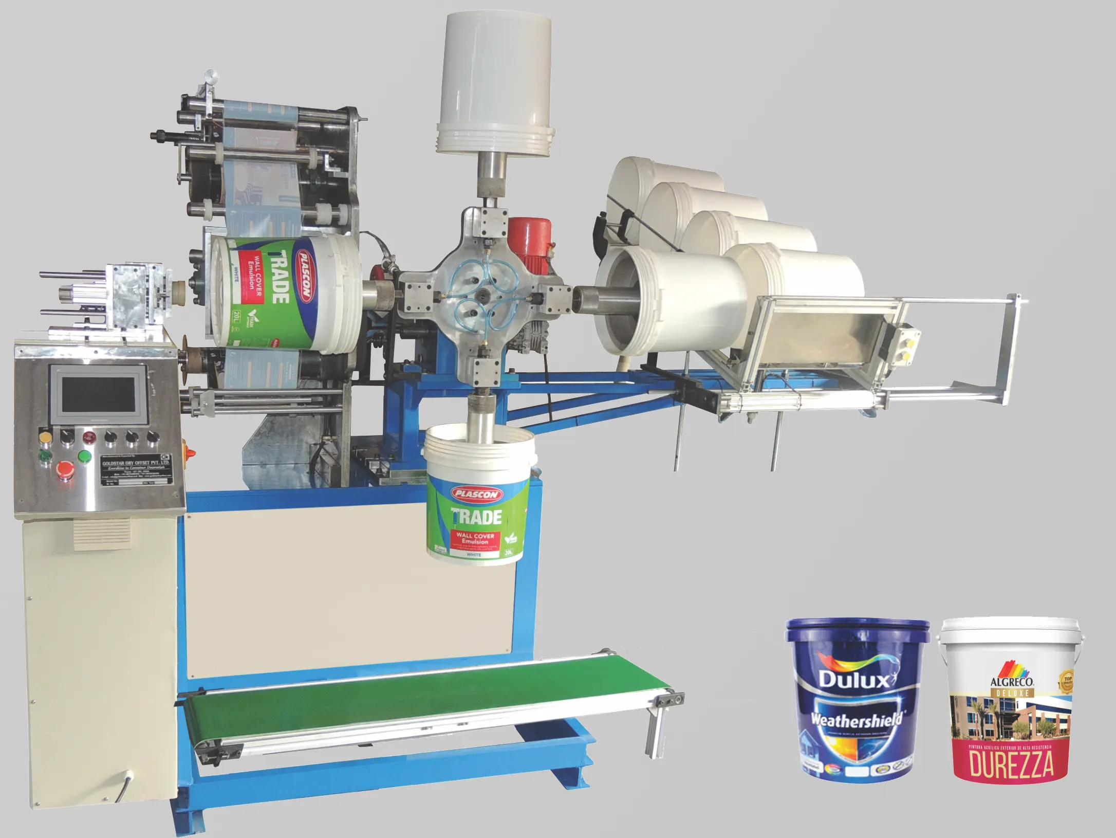 Goldstar Century 350 Thermal Transfer Labeling Machine - fully automatic